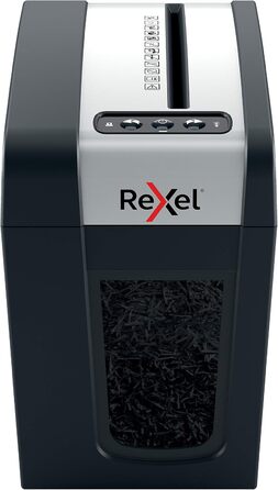 Rexel MC3-SL Slimline Whisper-Shred™: Шредер для документів, мікроріз, безпека P5, 10 л, тихий, компактний, для дому