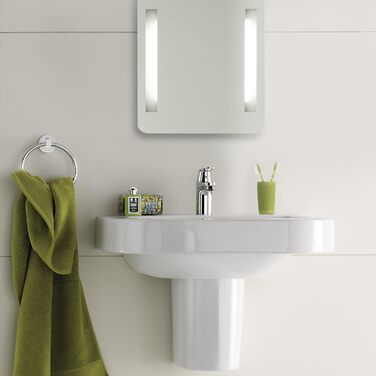 Змішувач для ванної кімнати GROHE Eurosmart Cosmopolitan, хром, 30 см, водозберігаючий, з витяжною штангою, 32830001