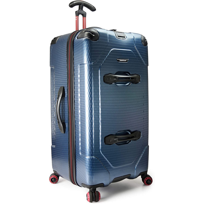 Валіза на колесах Traveler's Choice Maxporter II, 76,2 см, жорсткий корпус, морський синій