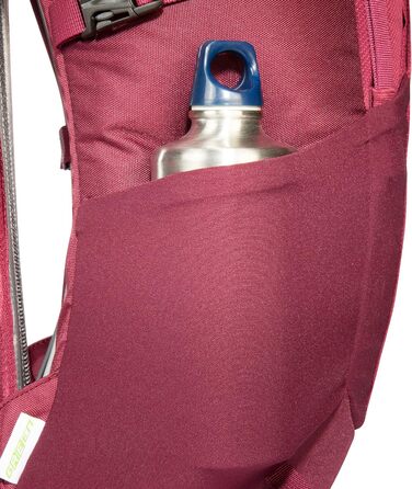 Рюкзак для туризму Tatonka Hike Pack 22 л з вентильованою спинкою та дощовиком, легкий і зручний, бордовий