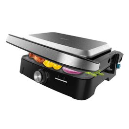 Електрогриль Cecotec Rock'nGrill 2000 з відкритим грилем, 2000 Вт, регульована температура, антипригарне покриття
