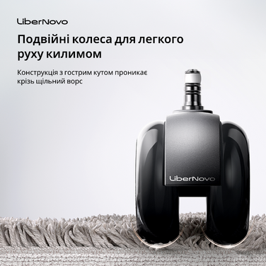Комплект подвійних гумових коліс для крісел LiberNovo Graphite