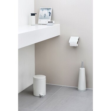 Йоржик для унітазу з тримачем білий Classic Brabantia