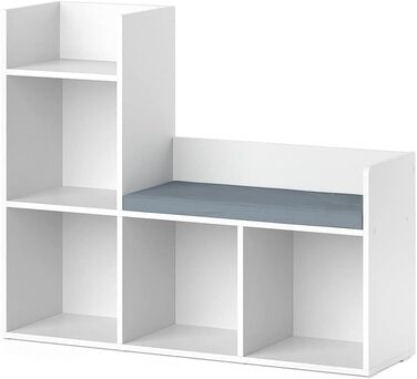 Дитяча полиця Vicco Luigi, біла, 107.2 x 88.6 см, без коробок