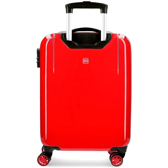 Дитяча валіза Disney Cars, кабінна, 34x55x20 см, ABS, з кодовим замком, 32 л, 2,5 кг, 4 колеса, багатоколірна
