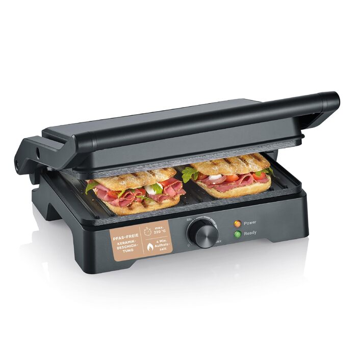 Контактний електрогриль 3-в-1 Severin Flex Multigrill XL, 2000W