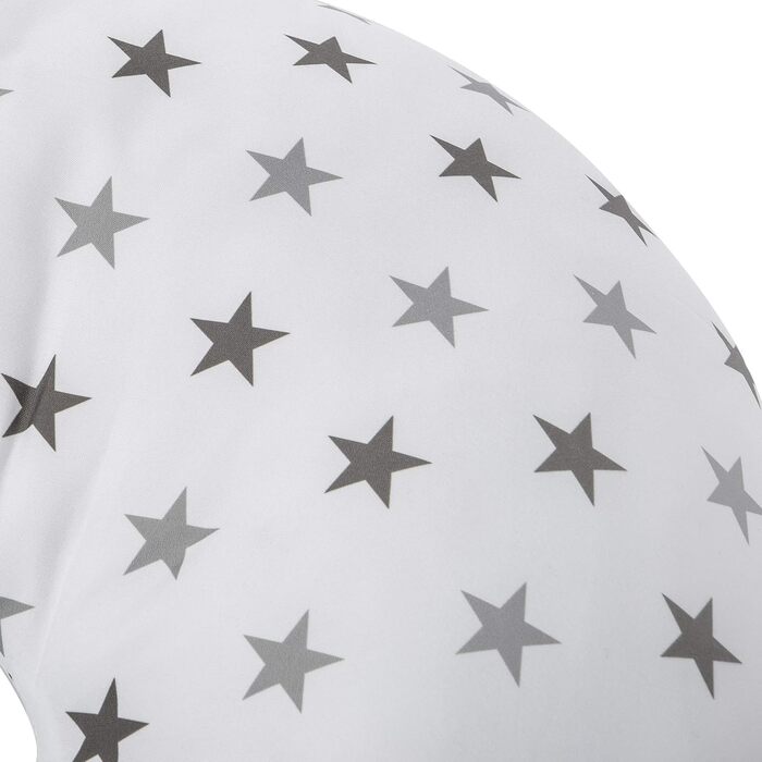 Подушка для годування Cuddles Collection Twinkle Star срібляста - зручна та безпечна для мами та малюка