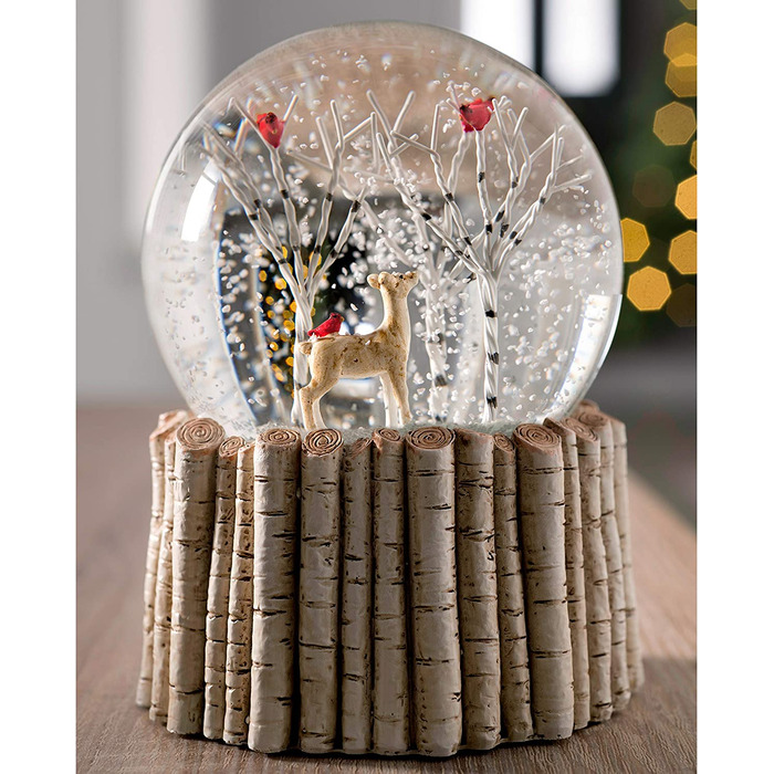 Снігова куля WeRChristmas, багатобарвна, 13 см, новорічний декор