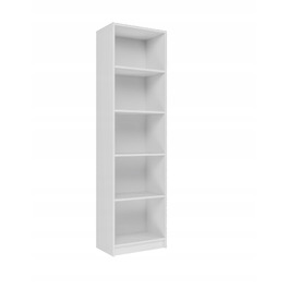 Стелаж TopEshop 50 см x 182 см x 30 см, білий