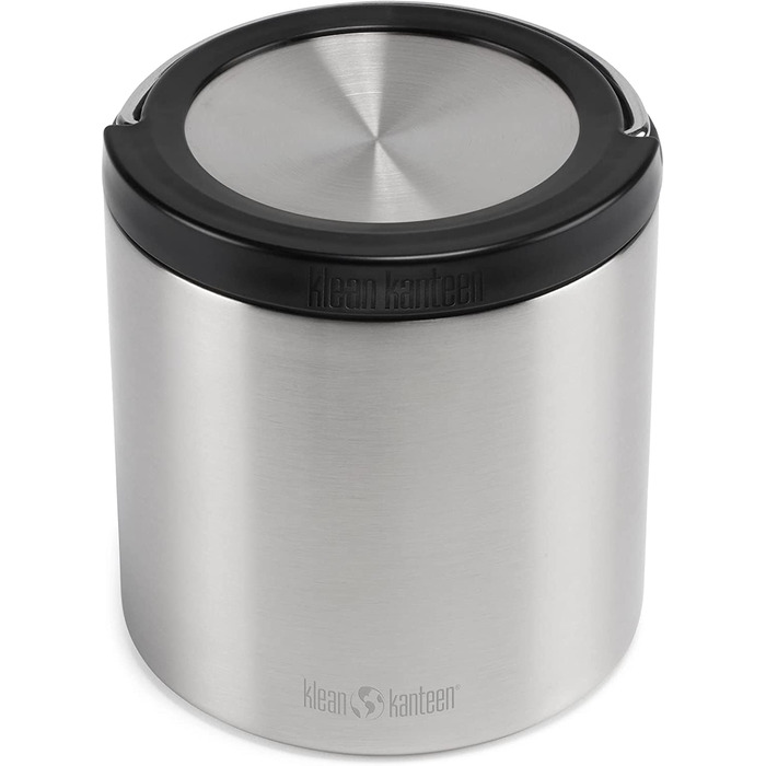 Термоконтейнер Klean Kanteen 946 мл з нержавіючої сталі для їжі та напоїв, універсальний, сріблястий