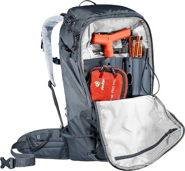 Жіночий рюкзак для гірських лиж deuter Freerider Pro 32+ SL, 32+ л, чорний