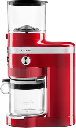 Кавомолка KitchenAid Artisan, червона «Любовне яблуко», електрична, модель KI5KCG8433