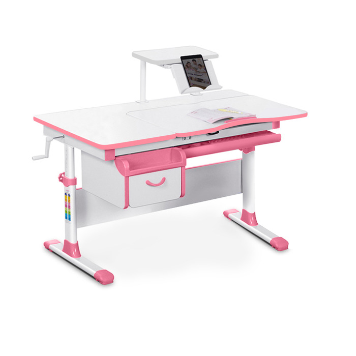 Дитячий стіл Evo-kids (стіл+ящик+полиця) Evo-40 PN (Pink)