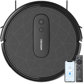 Робот-пилосос AIRROBO P20 з Wi-Fi, 2800 Па, для килимів, шерсті тварин та твердих підлог, автономна зарядка, 120 хв роботи