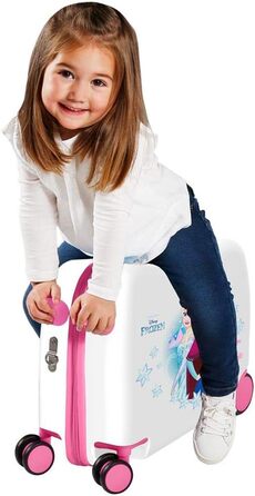 Дитяча валіза Disney Sparkle Like Magic, 55 см, рожева, багатоколірна