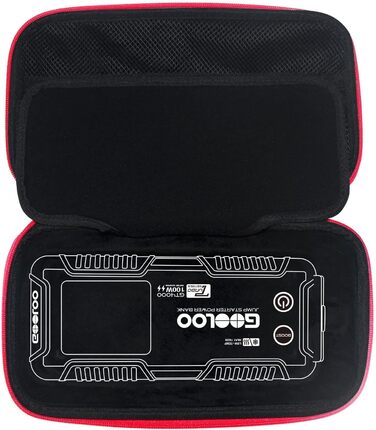 Powerbank GOOLOO GT6000 для запуску двигуна: пусковий пристрій, зарядний пристрій 2-в-1, LED ліхтарик, дисплей 3.2
