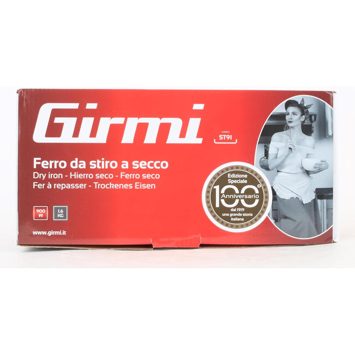 Сухий праска Girmi, чорний, універсальний
