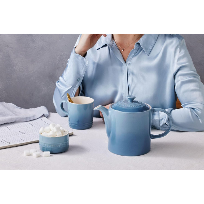 Чайник Le Creuset 1.3 л з кераміки Chambray, 70703134340000