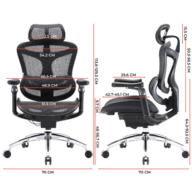 Крісло офісне Sihoo DORO C300 Pro Mesh Black