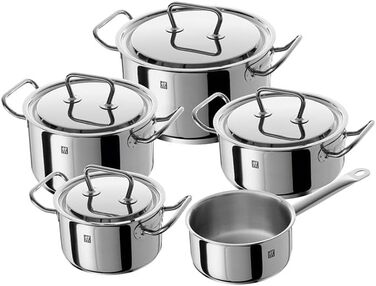 Набір каструль Zwilling TWIN Classic, 5 предметів, нержавіюча сталь