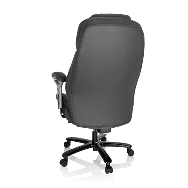 Крісло для керівника XXL PULLMANN штучна шкіра матова сіра hjh OFFICE