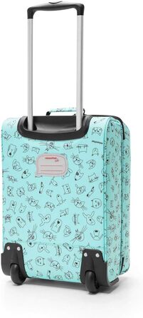 Дитяча валіза на колесах reisenthel Trolley XS, легка та практична, дизайн Cats and Dogs Mint