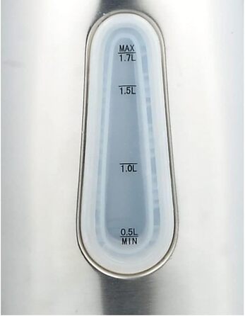 Електричний чайник Tristar WK-3373, 1.7 л, нержавіюча сталь, сріблястий