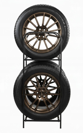 Сталевий стійка для шин Woodpecker 4x255 см, порошкове фарбування