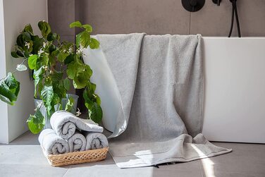Набір рушників BANANALU 4 шт., 100% бавовна, 50x100 см, 450 г/м², бордовий Bossa Nova