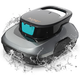 Робот-пилосос для басейну AIPER Scuba X1 з Wi-Fi, 25200 л/год, фільтр 3 мкм, для вбудованих басейнів, сірий