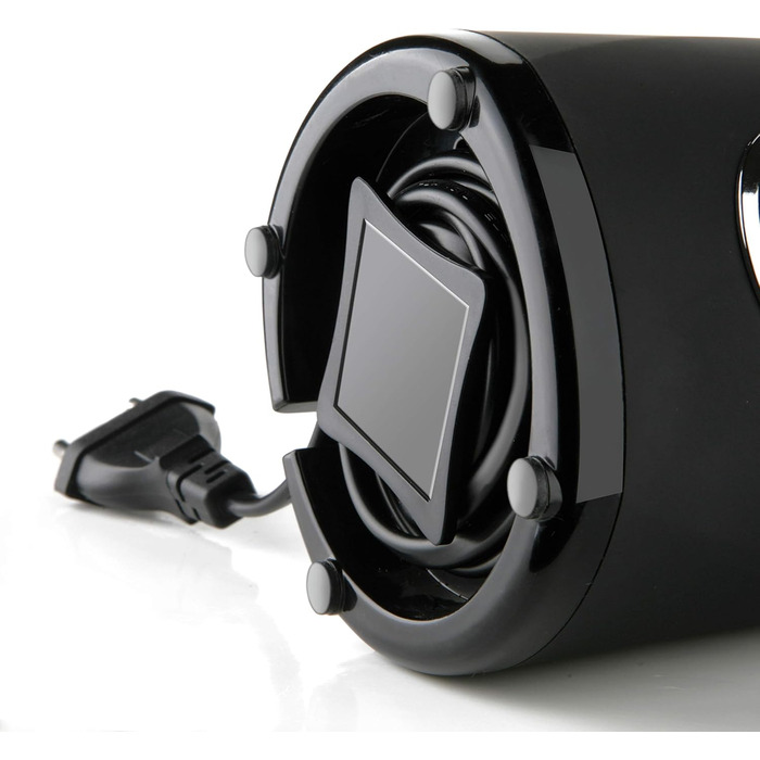 Кавомолка Black+Decker BXCG150E, 150 Вт, пластик, чорна, для 12 чашок, для кавових зерен