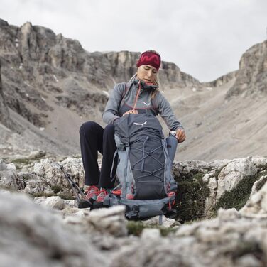 Туристичний рюкзак Salewa ALPTREK 65+10 PRO, 75 л, для трекінгу, чоловічий, водонепроникний