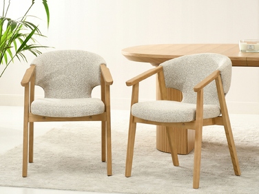 Стілець Mebel-Partner, тканина, сірий, 1 шт.