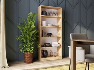 Стелаж TopEshop 80 x 30 x 182 см, дуб