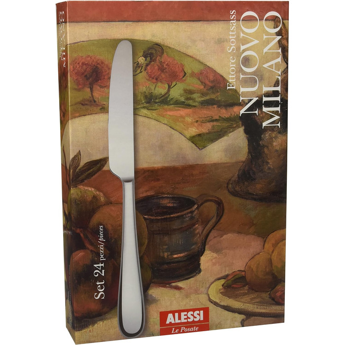 Набір столових приборів Alessi Nuovo Milano, 24 штуки