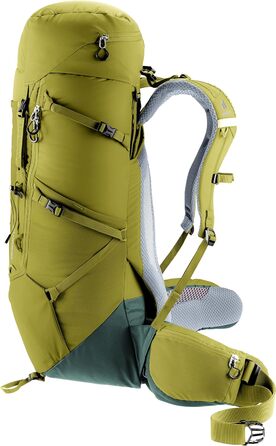 Туристичний рюкзак Deuter Aircontact Core 40+10 л, зелений, модель 2024, для трекінгу