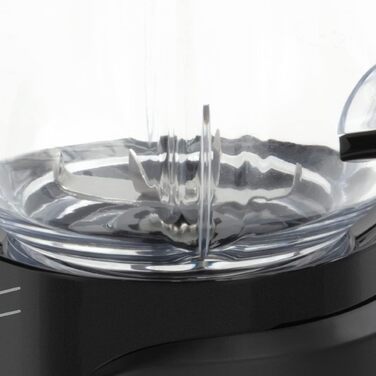 Стаціонарний блендер Russell Hobbs Smoothie Maker 27121-56, скляна чаша 1.5л, 850 Вт, 2 швидкості та імпульсний режим, Matte Charcoal