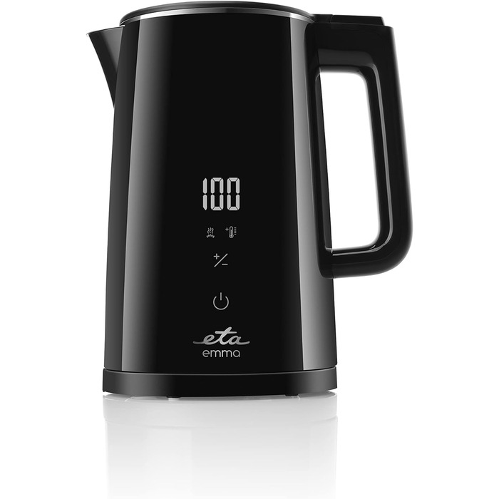 Електричний чайник ETA Emma 1.5 л, 2200 Вт, подвійні стінки, терморегулятор 40-100°C, функція підтримки тепла, автоматичне вимкнення