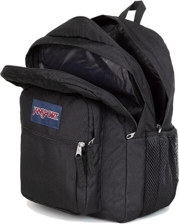 Рюкзак JanSport Big Student чорний, великий шкільний для підлітків та студентів