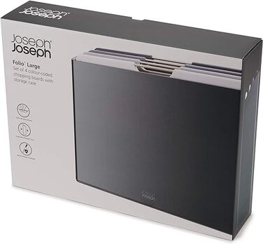 Набір обробних дощок, 7,5 x 26 x 36 см, графіт Folio Large Joseph Joseph Joseph Joseph