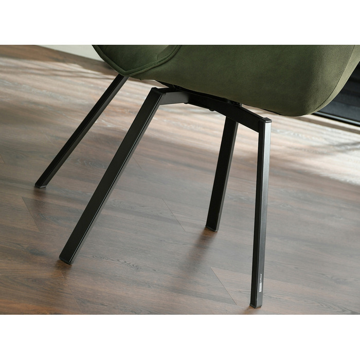 Стілець Mebel-Partner, оббивка тканина, зелений, 1 шт.