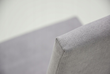 Комплект меблів ARTISAN: розкладний стіл 80x140/180 см та 6 м'яких стільців сірого кольору
