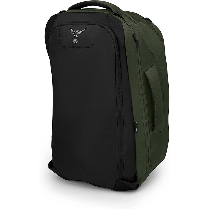 Оригінальний туристичний рюкзак Osprey Farpoint 40 л, чоловічий, зелений, універсальний розмір, для подорожей