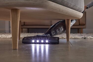Автомобільний пилосос Black+Decker Dustbuster Flexi PD1200AV 12V, безмішковий, з гнучким шлангом, насадками та адаптером для прикурювача