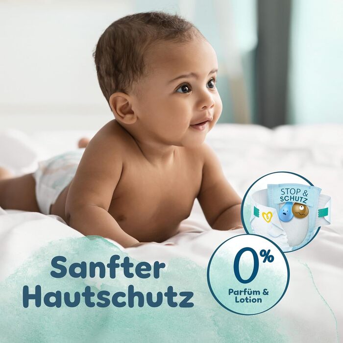Підгузки Pampers Harmonie розмір 5 (11-16 кг), 152 шт, гіпоалергенні для ніжної шкіри