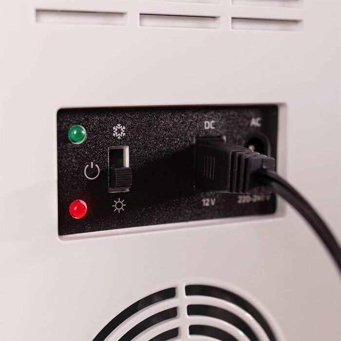 Міні-холодильник Cecotec Bolero MiniCooling Bahamas Black 10 л, 12V/220V, для авто і дому, охолодження та нагрів, 7-65°C, портативний