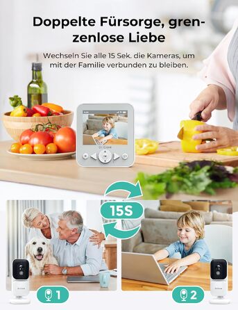 Відеоняня Dr.Care з камерою та монітором 2.8