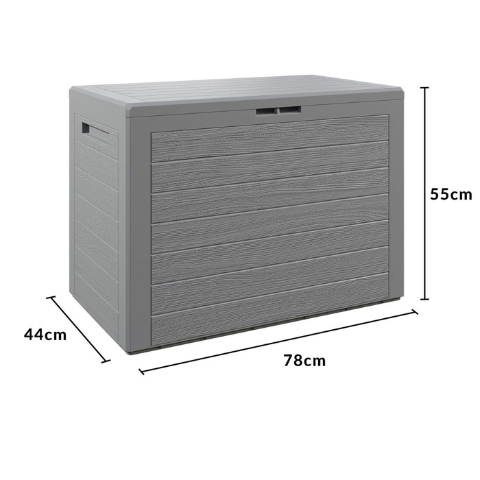 Коробка на подушці Lille Grey 190л