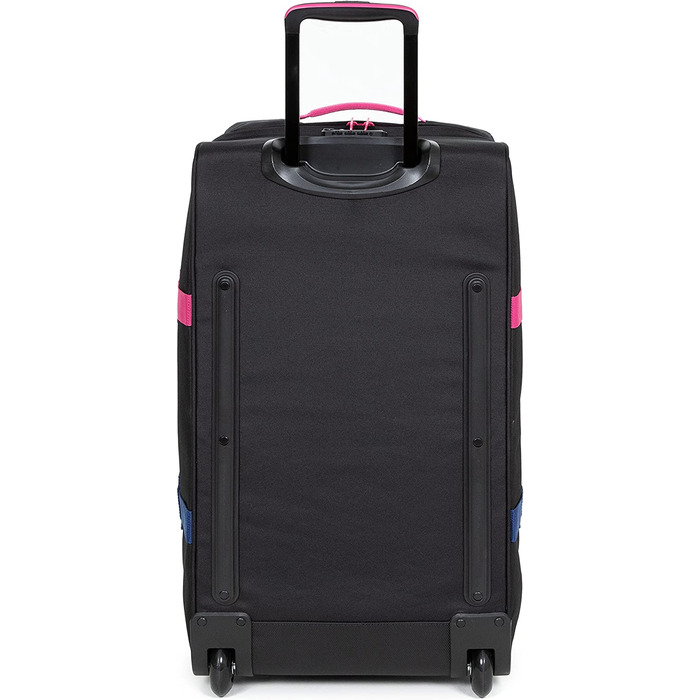 Велика дорожня валіза Eastpak TRANVERZ L 121 л, 79 см, темно-синя (Kontrast Escape Navy), на колесах, преміум-якість