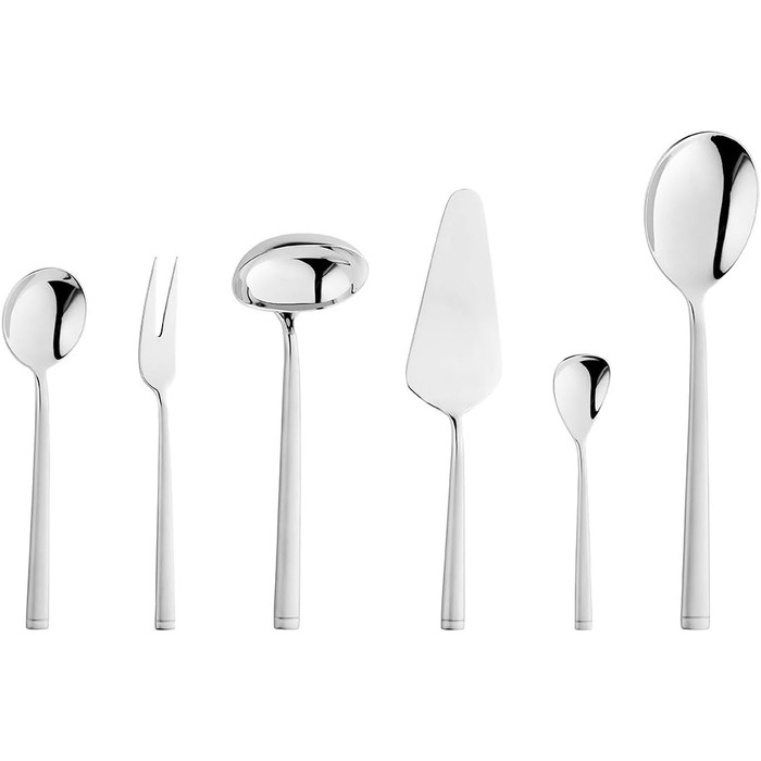 Набір столових приборів ZWILLING Senses 68 предметів, на 12 осіб, з нержавіючої сталі 18/10, матовий, сріблястий, придатний для миття в посудомийній машині
